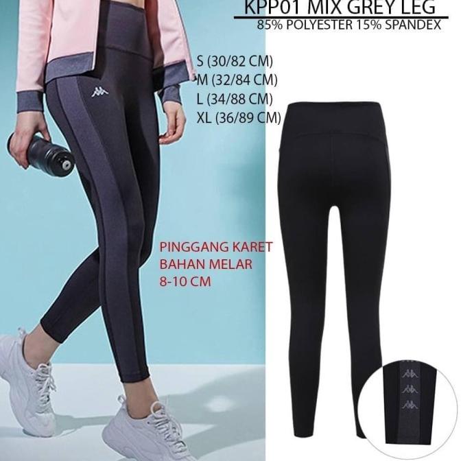 Legging Wanita Kappa 01 Mix Grey Leg