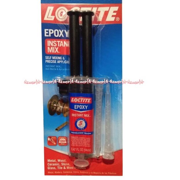 

Loctite Epoxy Instant Mix Lem Serbaguna Perekat Multifungsi Isi 14ml