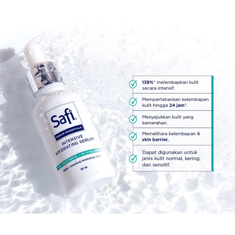 SAFI SERUM ESSENTIALS INTENSIVE HYDRATING SERUM 30ML