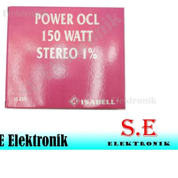 Kit power amplifier OCL 150 w stereo jengkol