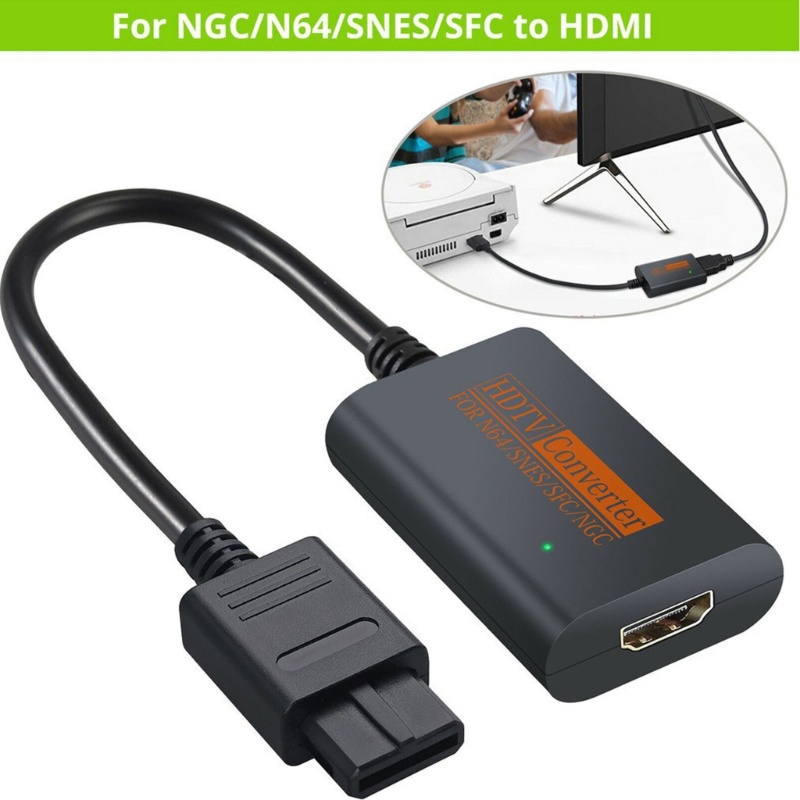 Btsg Kabel Link N64 Ke Converter High Definition Untuk N64/SNES 1080P