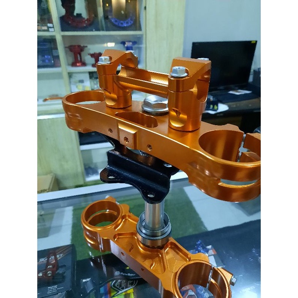 DUDUKAN BREKET KUNCI USD KTM HT PNP KLX CRF WR