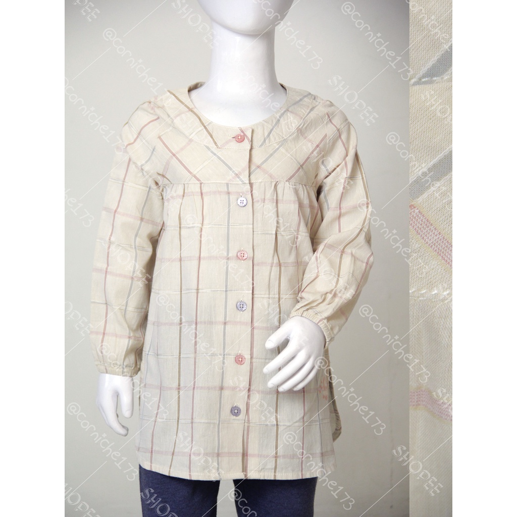 Corniche Kids Nessa Blouse Kids Cream - TH K23201