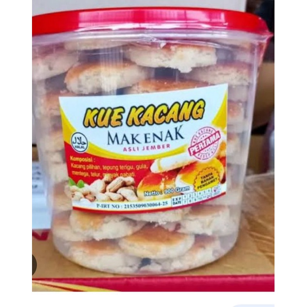 

kue kacang toples