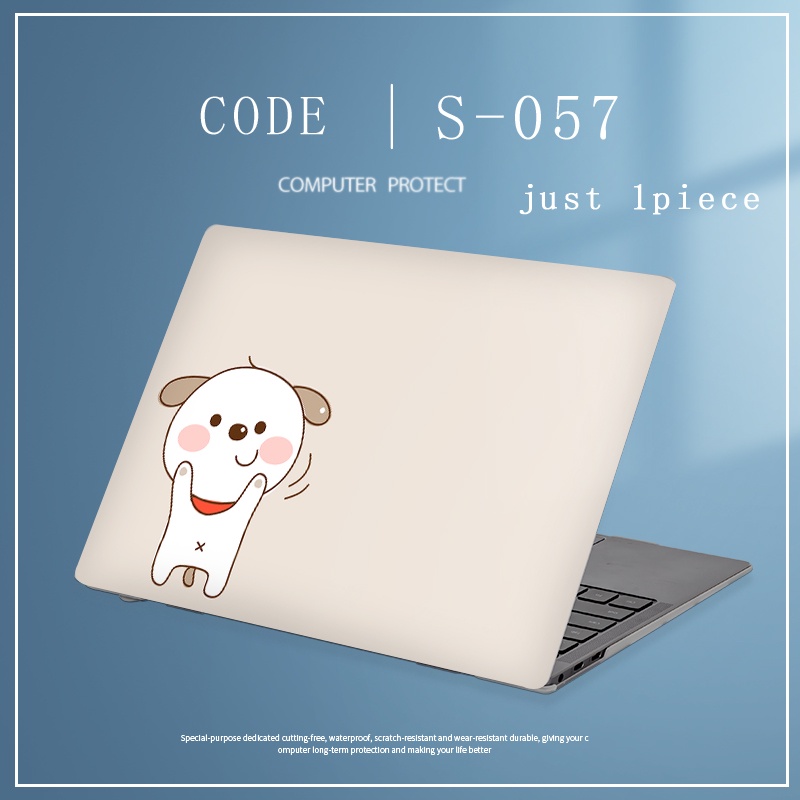1pc Universal Bebas Potong COD Laptop Decals Colorful Komputer Dekorasi Sticker Kulit Film Untuk lenovo Duet IAU7 Yoga 14c Y9000KFull Cover Sticker