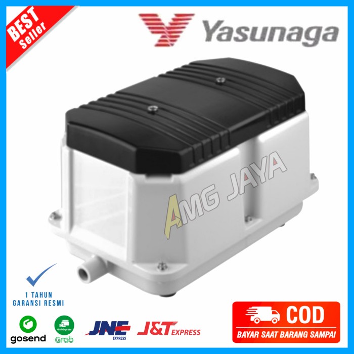 Pompa Aerator Yasunaga LW-200 Pompa Udara Aerator Kolam Ikan Yasunaga