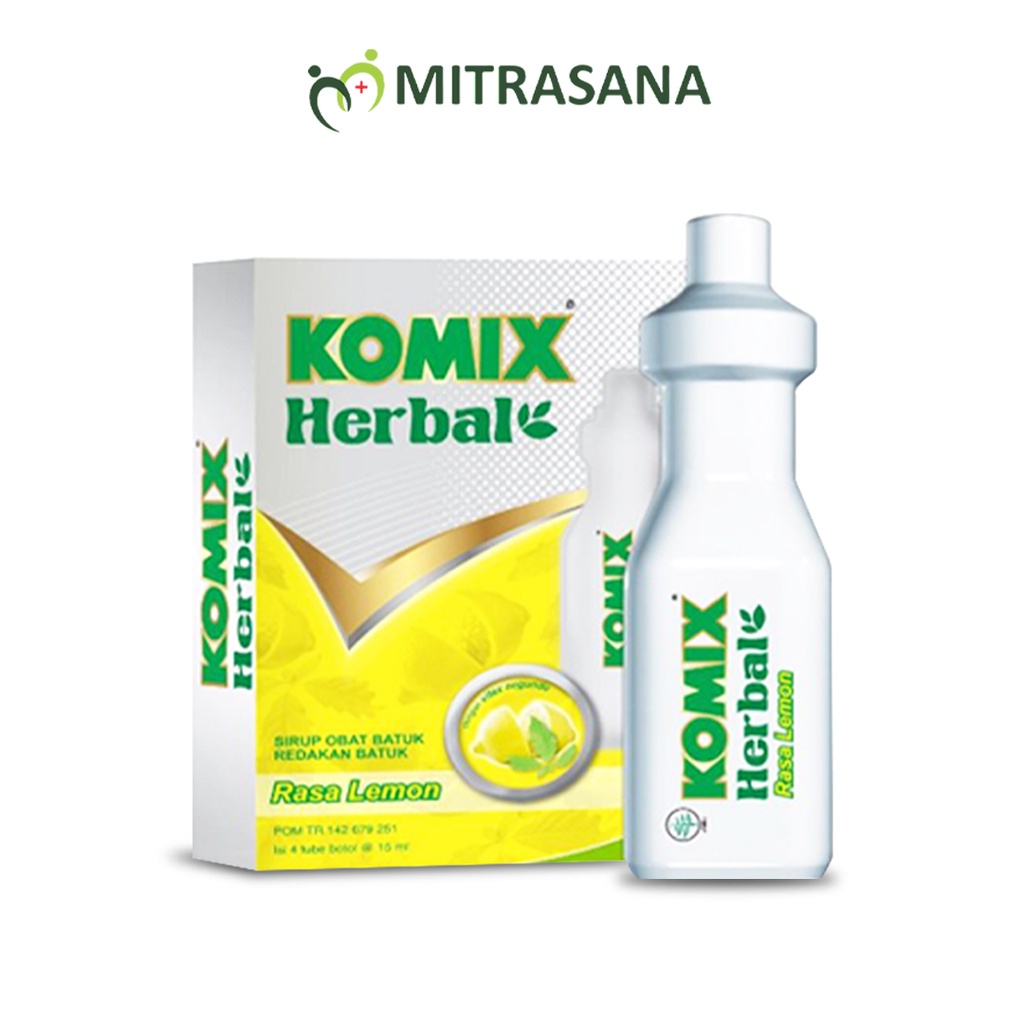 Komix Herbal Original Tube 4 Tube/15 Ml