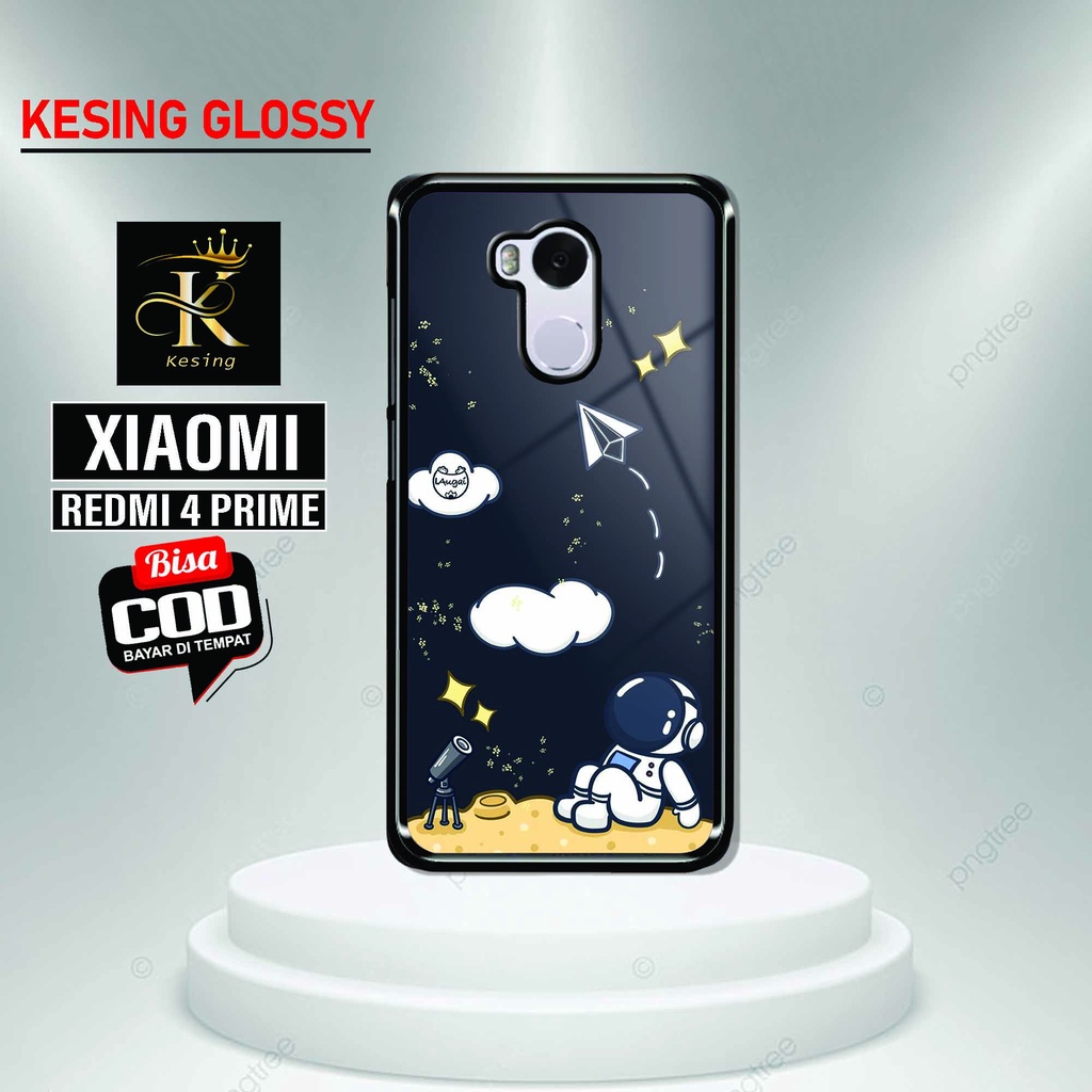 Case Redmi 4 Prime - Case Redmi 4 Prime Terbaru - Hardcase Glossy - Softcase Kaca - Case Redmi 4 Pri