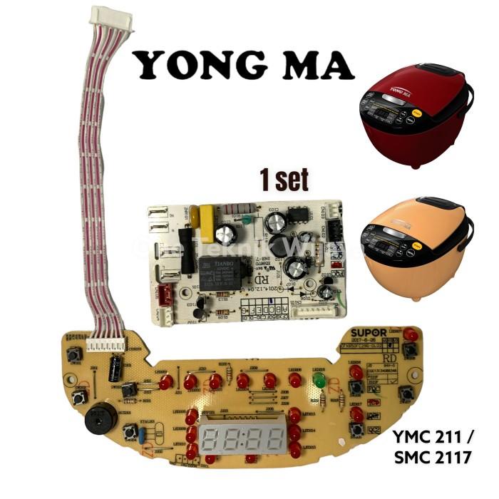 Modul PCB Magic Com Rice Cooker Yong Ma YMC211 atau SMC2117