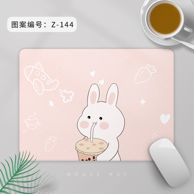 Mouse Pad Anti slip Motif Kartun Hewan Untuk Laptop / Notebook