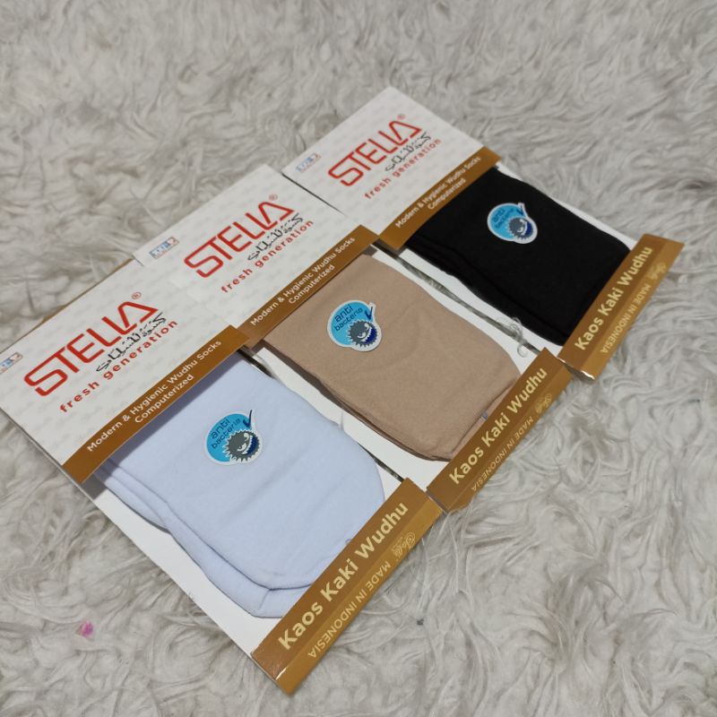 Kaos kaki wudhu anti bacteria Stella fresh  generation
