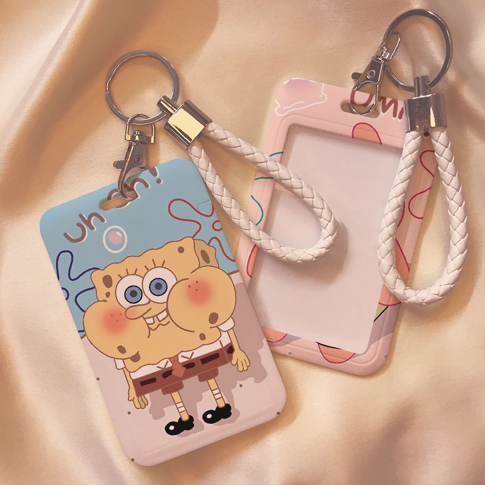 

ID CARD HOLDER MOTIF SPONS BOB TEMPAT KARTU PHOTOCARD PHOTO CARD