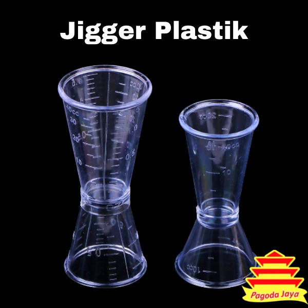 Jigger Plastik 20 ml - 40 ml - 40 cc
