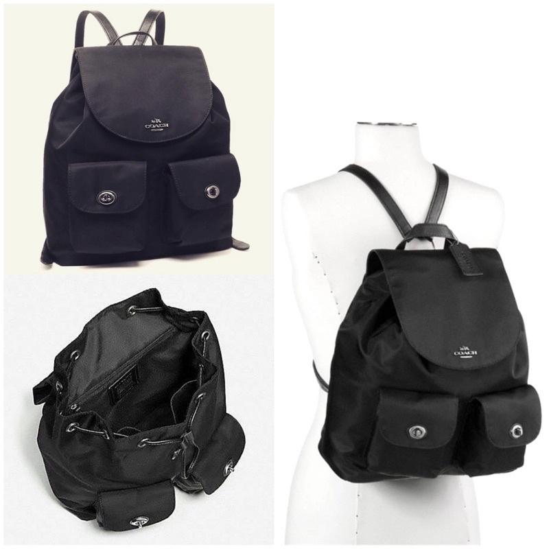 Preloved Coach Nylon Backpack