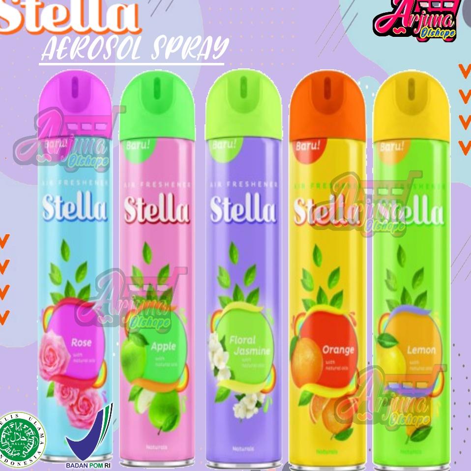 • Stella home spray pengharum ruangan semprot Apple rose orange 140ML 200ML 400ML ナ