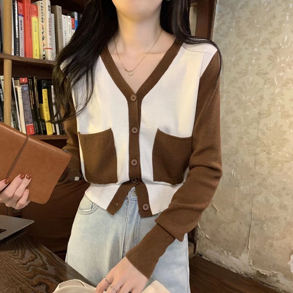Cardigan Judy Wanita Soft Knit Import - Kardigan Top Korea - Outer Rajut Wanita TM (B222)