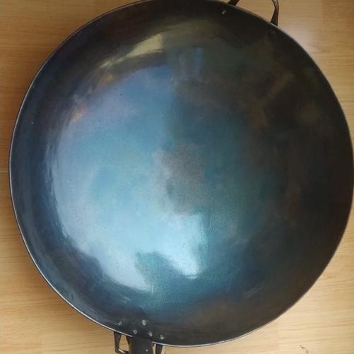 *SALE* Wajan Nasi Goreng Wajan hitam plat besi seasoning(dibakar) Berkualitas