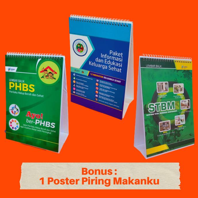 

PROMO Lembar Balik PHBS - Lembar Balik STBM - Lembar Balik PINKESGA