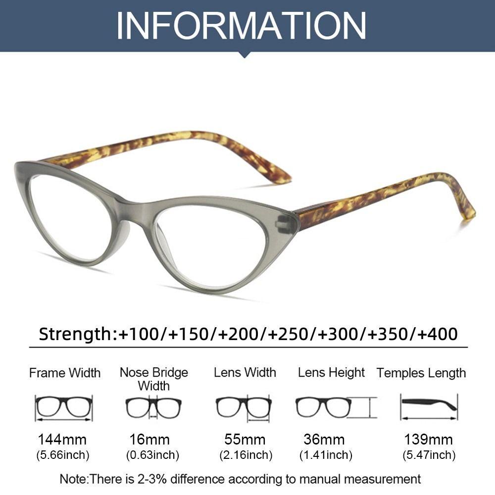 Lily Kacamata Baca Frame Fashion Pelindung Mata Vintage Sederhana