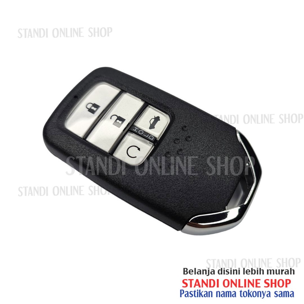 Cassing Remote Case Smartkey Rumah Kunci Honda Civic Turbo Accord 4 Tombol