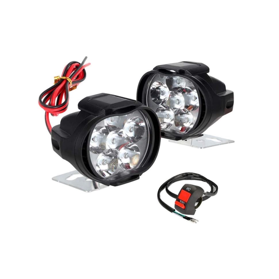 LAMPU FOG LAMP LED SUPER TERANG / LAMPU FOG LAMP LED MOBIL / LAMPU TEMBAK SOROT SPION 15 WATT LED TE