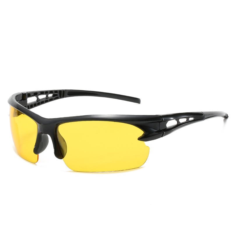 Parkour Kacamata Hitam Pria / Wanita Anti Pasir Untuk Outdoor / Olahraga / Sepeda / Motor