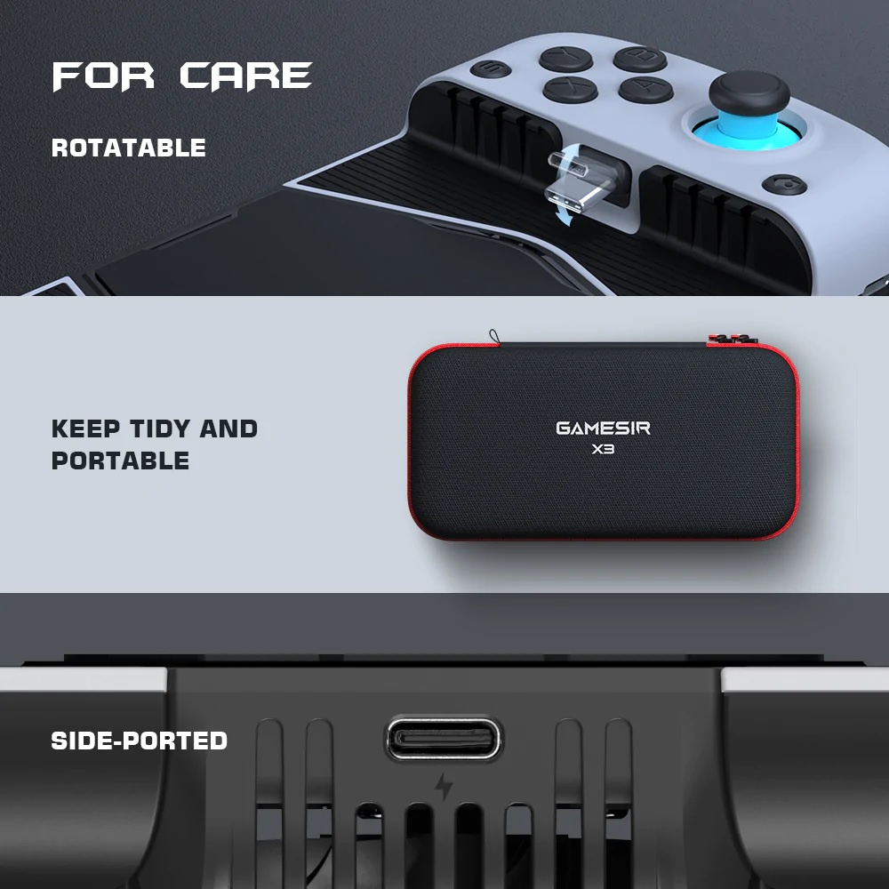 GAMESIR X3 Type-C - Cooled Mobile Gaming Controller - Gamingpad Smartphone Android dengan Cooler Pendingin