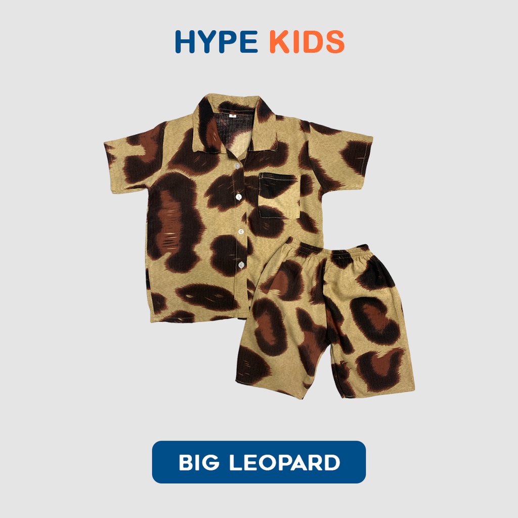 Hypekids Daily Set Rayon - Setelan Anak Oneset Rayon Usia 1 - 5 Tahun Unisex