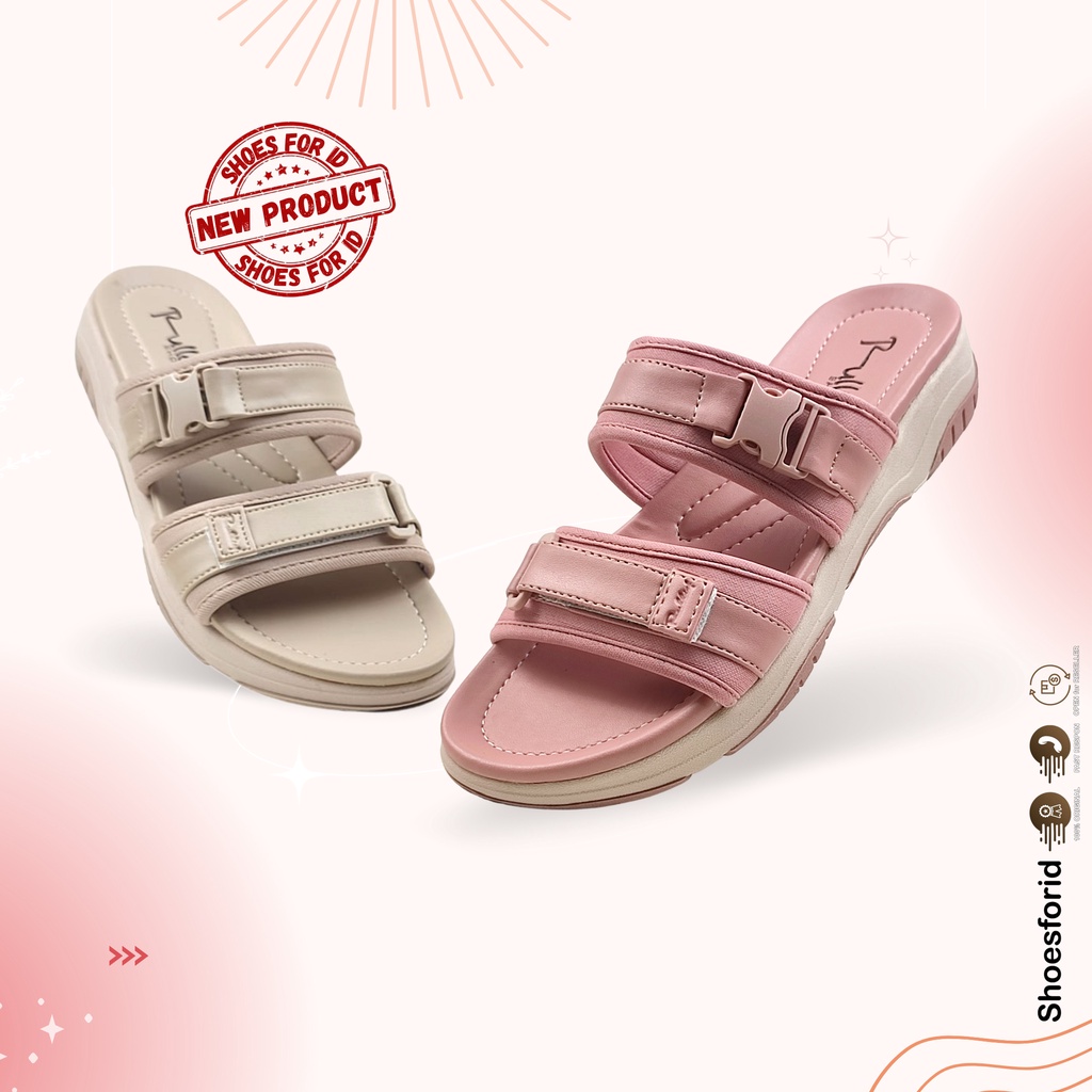 SFU SANDAL SELOP CASUAL PREMIUM WANITA RULLIEF FBS 676 //RULLIEF FKS 786// SENDAL SELOP FASHION CEWE