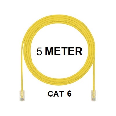 Inotrix 5M-UC6 Patchcord Kabel LAN 5M Internet RJ45 5 Meter Cat 6 Cat6 Cat 6e Cat6e M