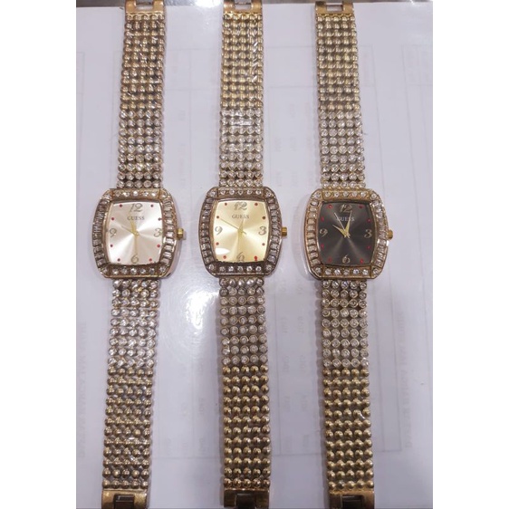 Jam Tangan Wanita Fashion Rantai Mewah