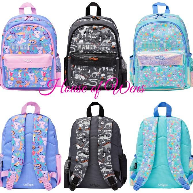 SMIGGLE ANIMALIA JUNIOR ID BACKPACK ORIGINAL - TAS BACKPACK ANAK TK