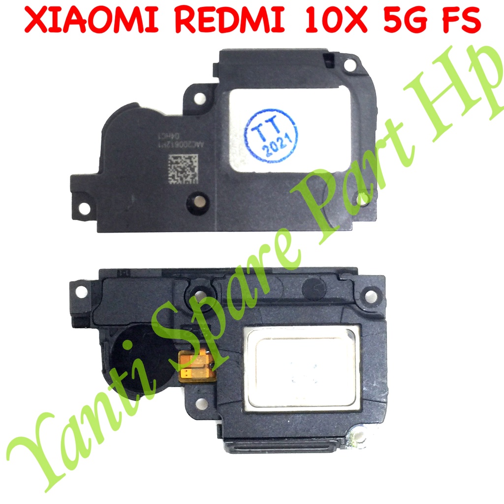 Buzzer Loudspeaker Xiaomi Redmi 10X 5G Fullset Original Terlaris New