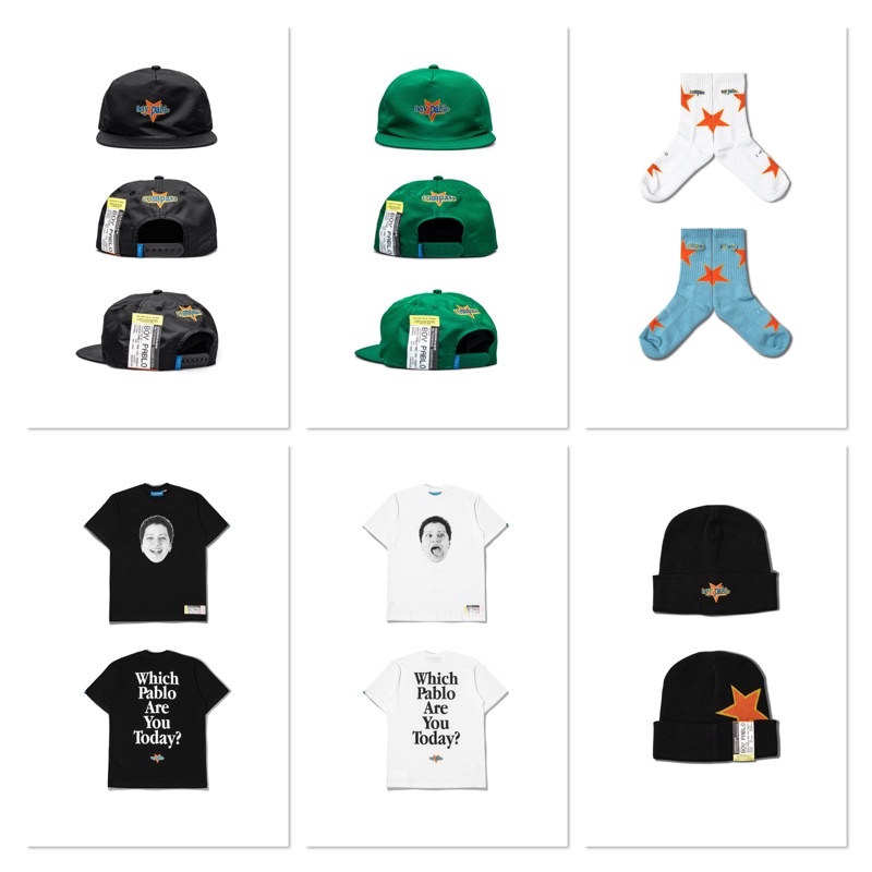 [ORIGINAL] Merchandise Aparel Compass Boy Pablo (TSHIRT, BEANIE, TOPI, KAOS KAKI)