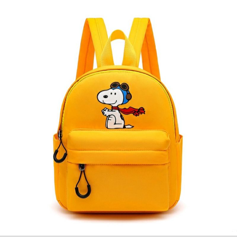 tas ransel anak tas sekolah motip Snoopy