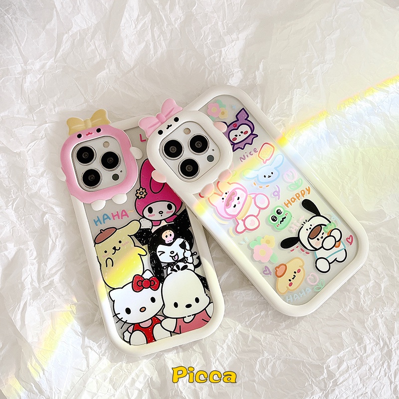 Kartun Graffiti Kuromi Case Samsung A50s A14 A04 A04E A73 A23 A30s A50 A12 A32 A51 A13 A22 A53 A03 A03s A02s A52 A52s A31 A11 A21s A04s A71 M22 M32 A33 Little Monster Lens Cover