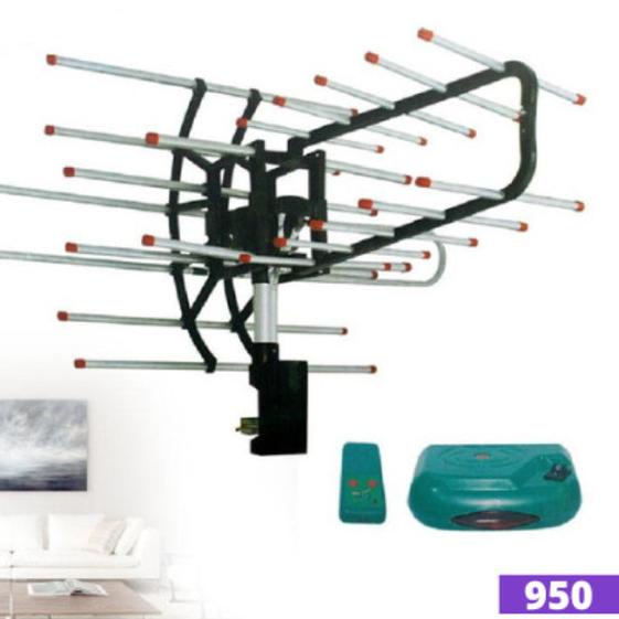 Antena TV digital Outdoor / Luar + Remote + Booster TV Q 950