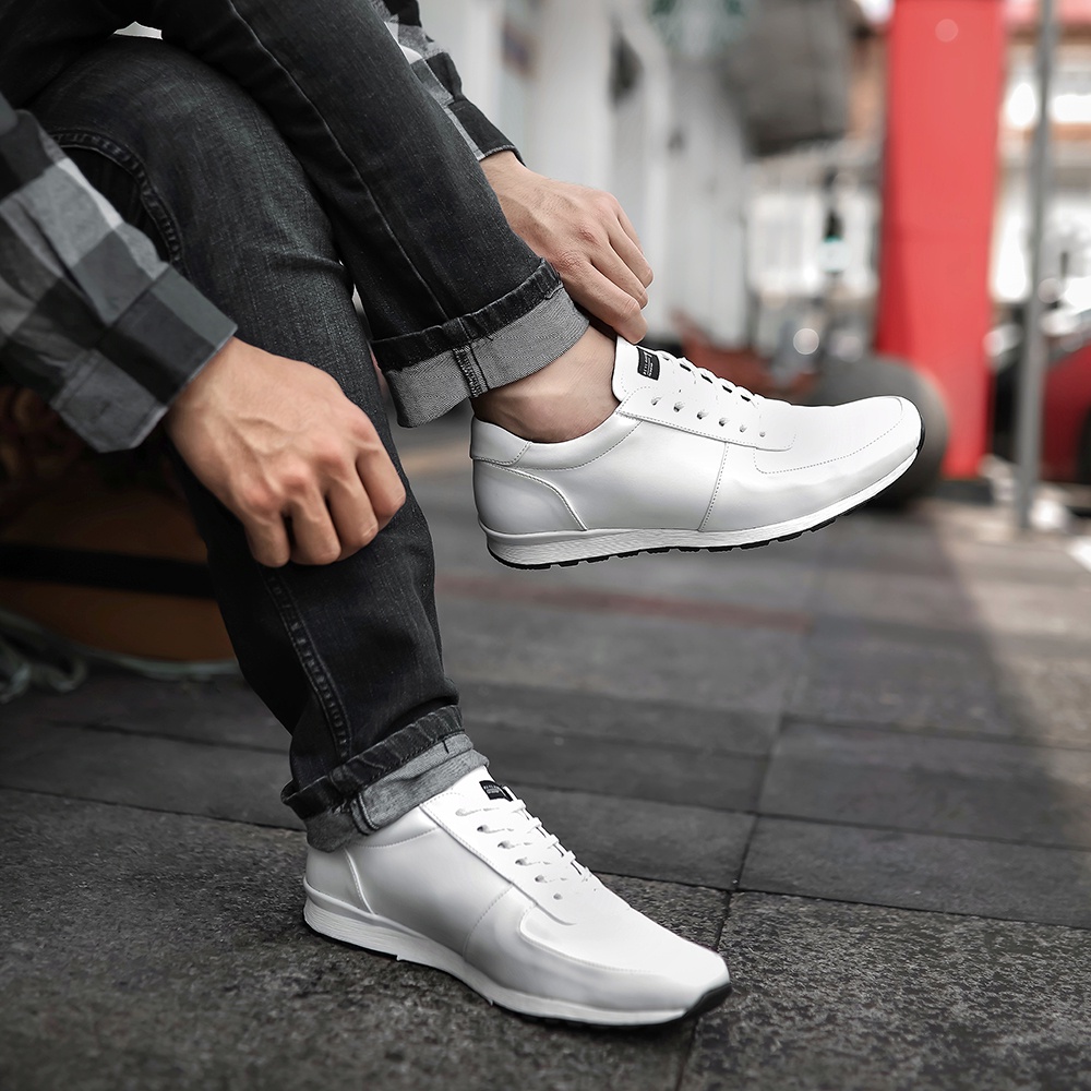 ALLEGRO WHITE |ManNeedMe x Reyl| Sepatu Sneakers Pria Casual Shoes ORIGINAL