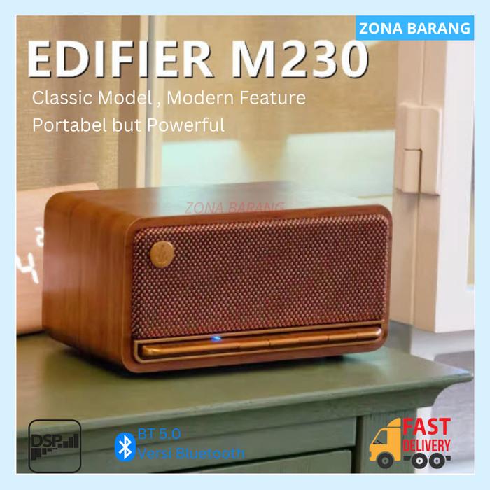 Jual Edifier M230 Classic Retro Portable Hifi Sound Bluetooth DSP
