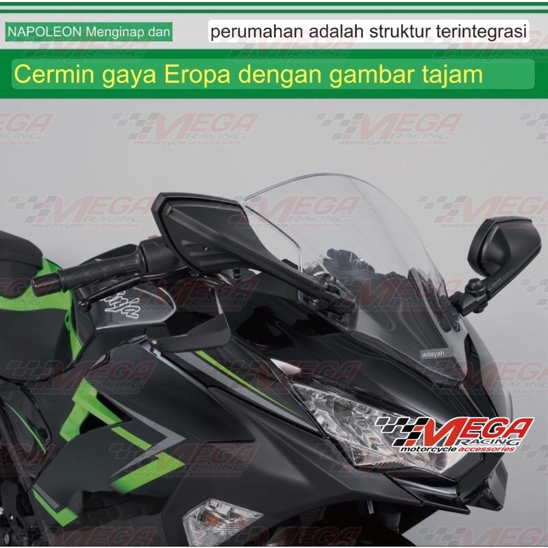 SPION FAIRING NAPOLEON LIBRA KACA SPION LIBRA REAR MIRROR WINGLET  ZX,10R ZX10R ZX636 CBR250 NMAX R15 R25 GSX NINJA 150 NINJA 250 HAYABUSA DUCATI R15 V2 V3 V4 ZX25R CBR 250 150 CBR150R R6 LEXI ADV AEROX PCX FI