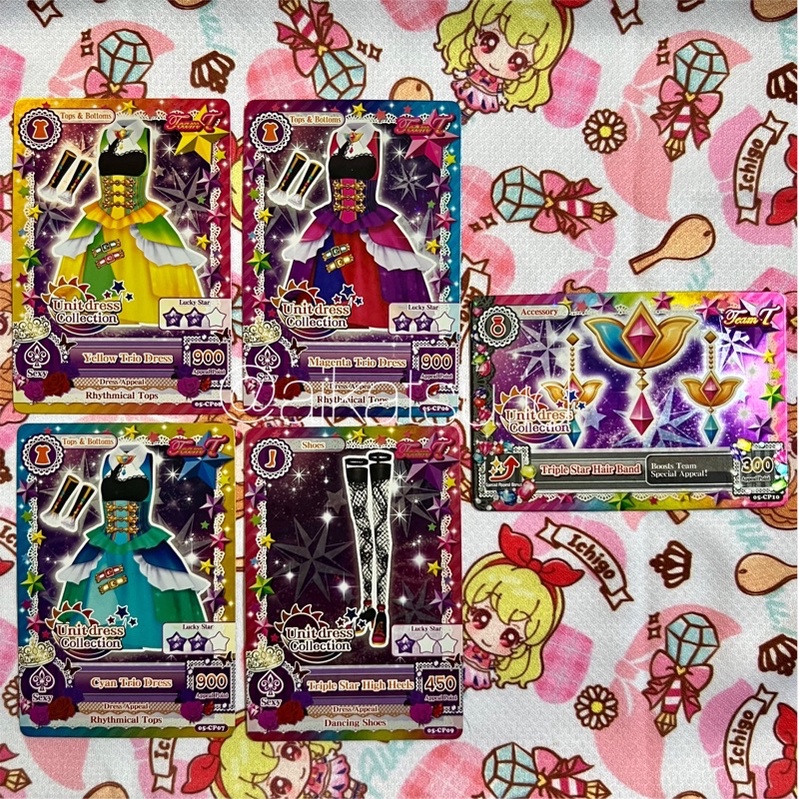Kartu Aikatsu Tristar Set