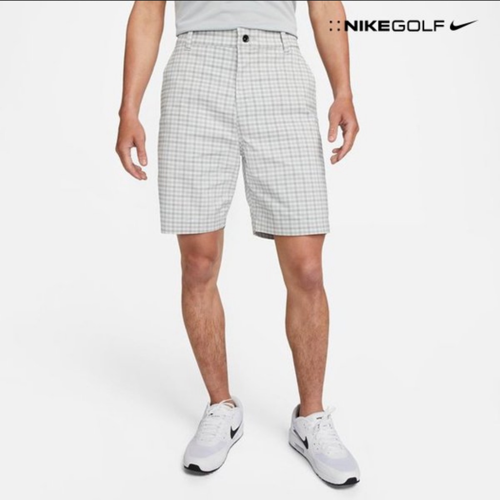 Nike Dri-FIT UV Men Chino Plaid Golf Shorts DN1960-077 Celana Pendek Golf Original