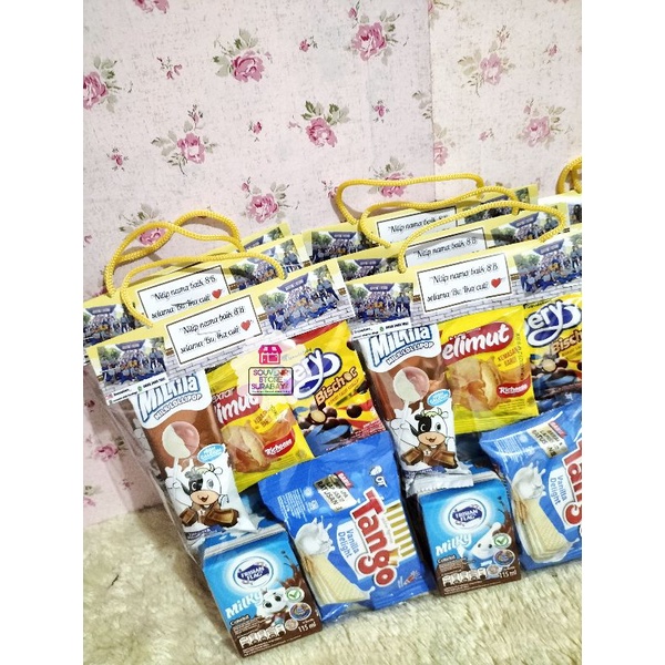 Snack Mini No chiki || Hangtag snack custom || Snack Ultah || Parcel Mini