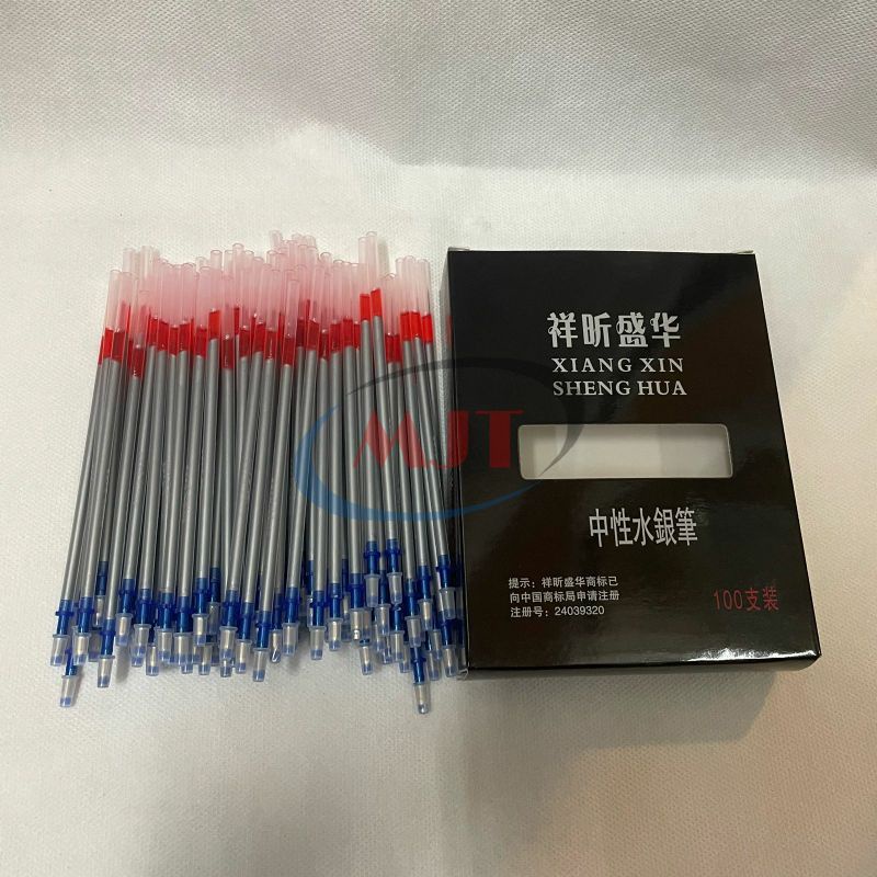 

pulpen sheng hua silver pen penanda pola tinta perak tulis kain kulit 100pcs