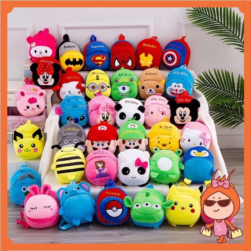Tas Ransel Anak Tas Karakter Anak Tas Anak Sekolah Tas Lucu