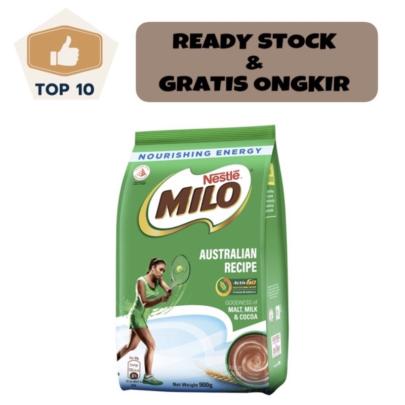 

MILO SINGAPORE Australian Instant Chocolate Malt Drink Powder Refill 900g - Australian