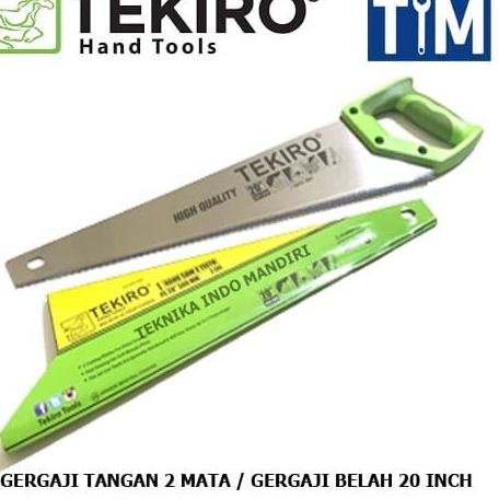 (TEKIRO) Gergaji Kayu 2 Mata 20"
