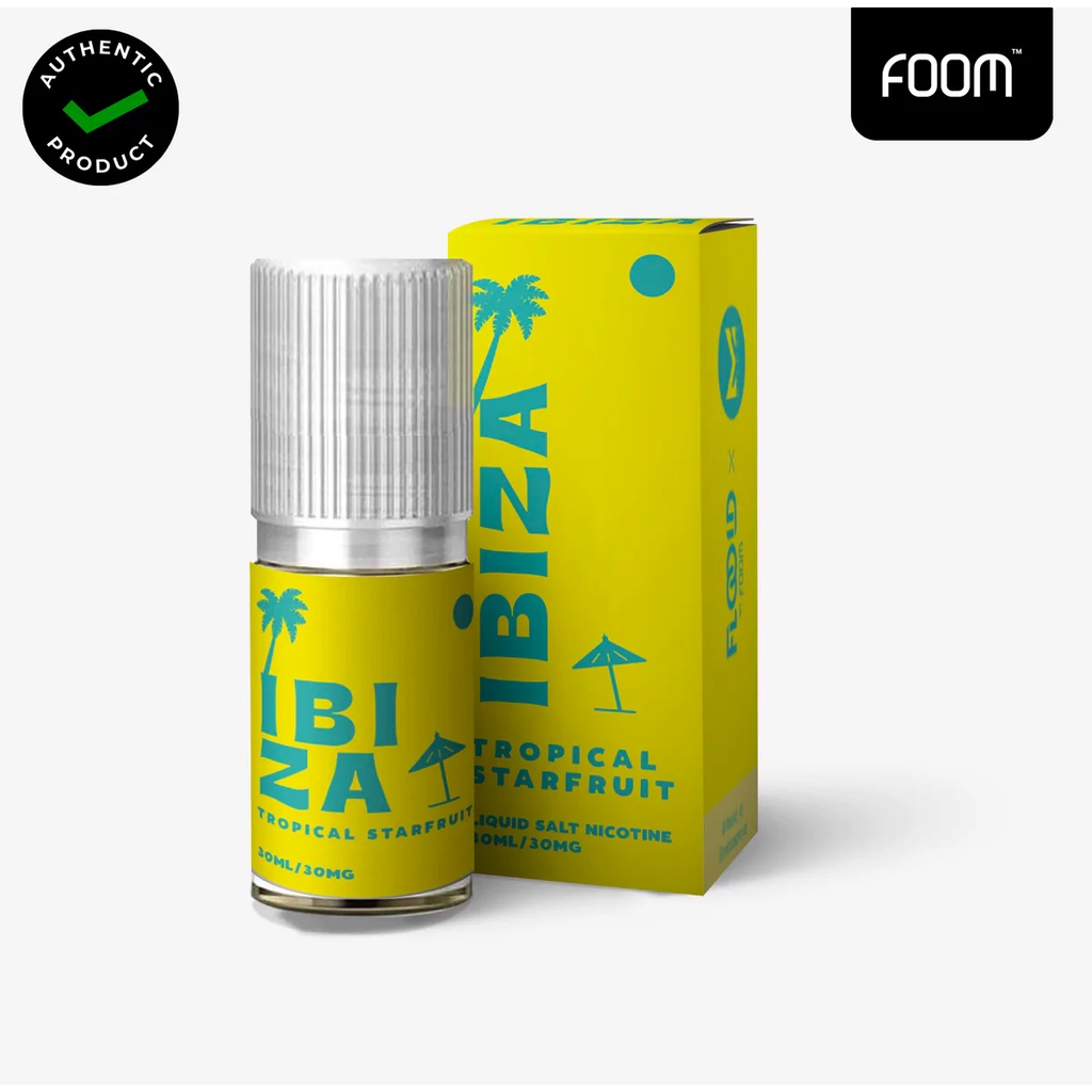 LIQUID 30ML FOOM IBIZA TROPICAL STARFRUIT