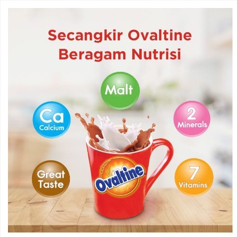 SUSU BUBUK OVALTINE 22GRAM 1 SACHET