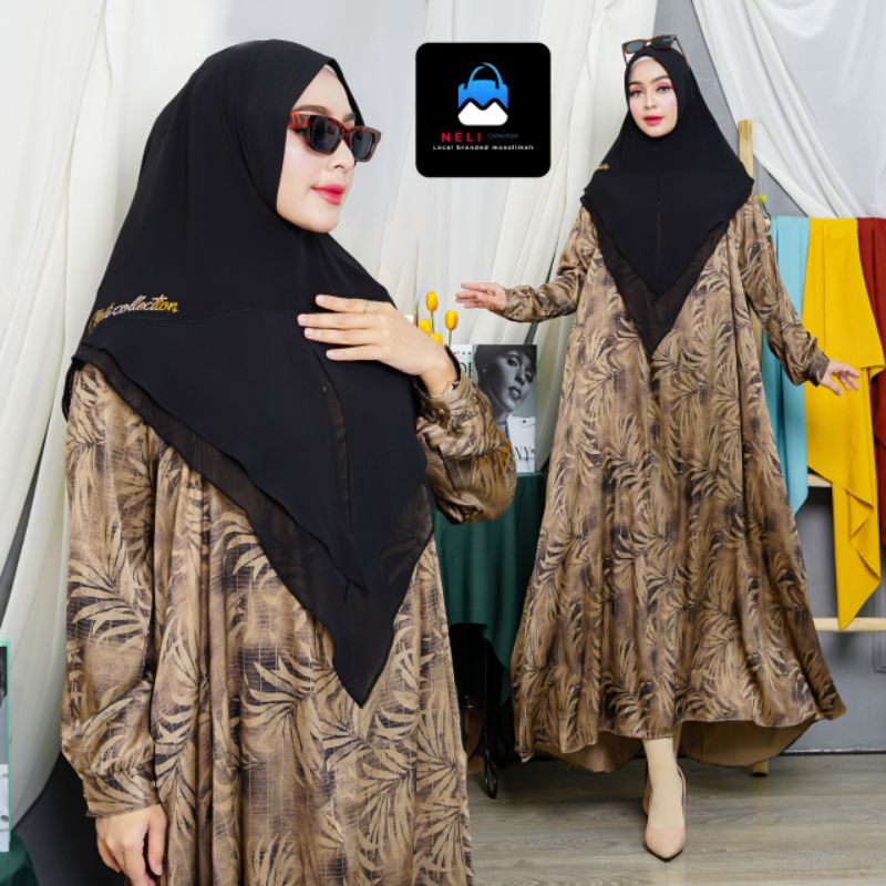 Khimar syakila swarosky